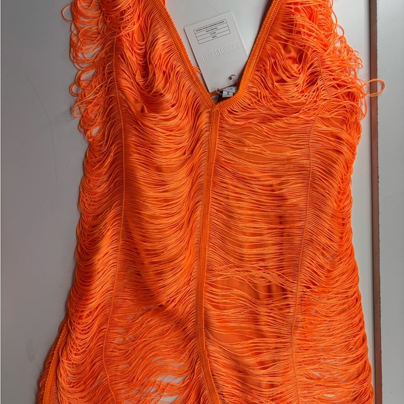 Vibrant Orange Backless Dress by Dress Decode - Picture 3 of 4
